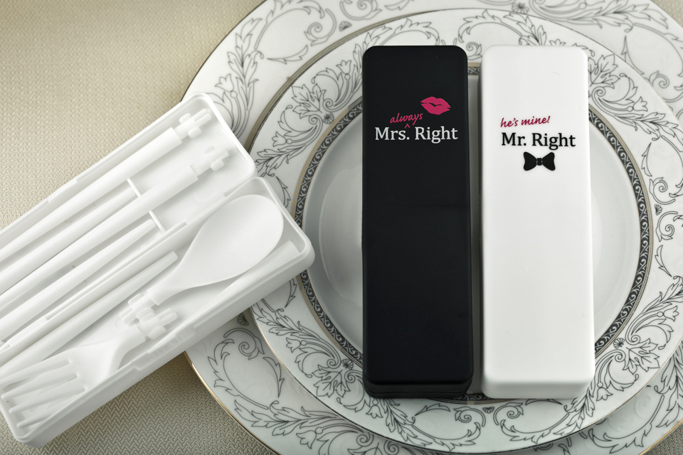 Reusable travel cutlery set